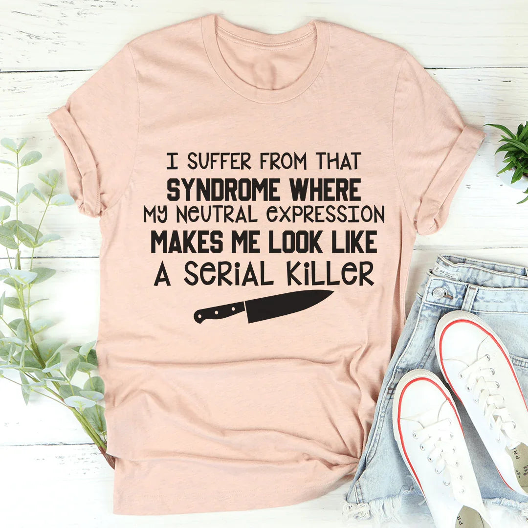 My Neutral Expressions Tee Heather Prism Peach / S Peachy Sunday T-Shirt