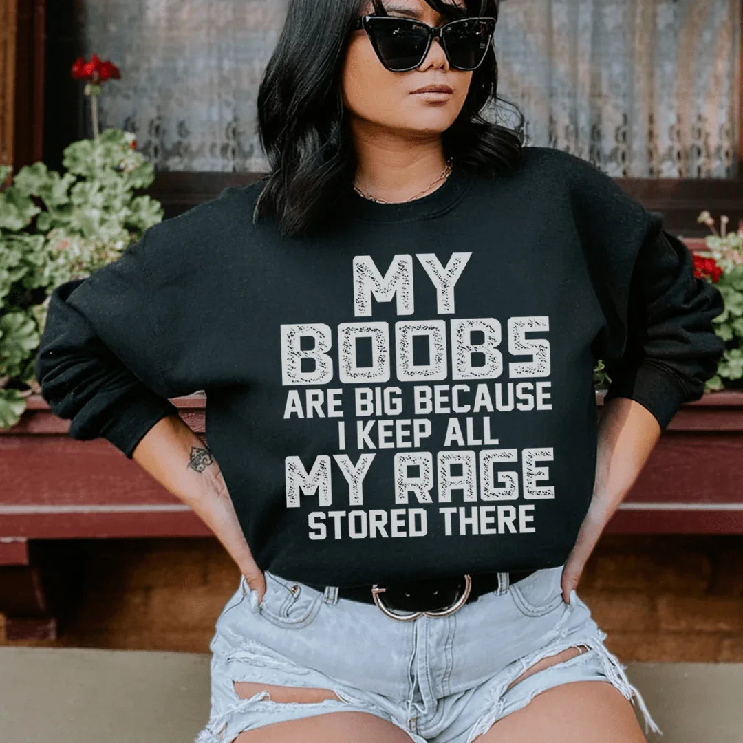 My Rage Sweatshirt Black / S Peachy Sunday T-Shirt