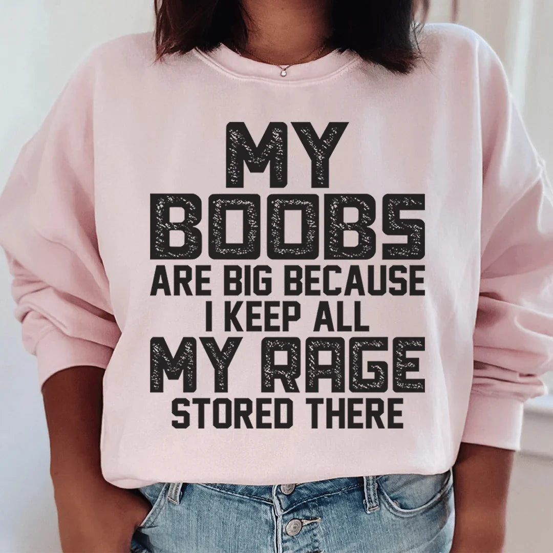 My Rage Sweatshirt Light Pink / S Peachy Sunday T-Shirt