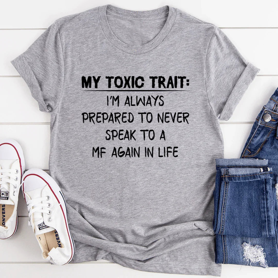 My Toxic Trait Tee Athletic Heather / S Peachy Sunday T-Shirt