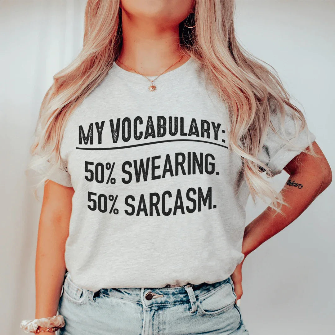 My Vocabulary Tee Peachy Sunday T-Shirt