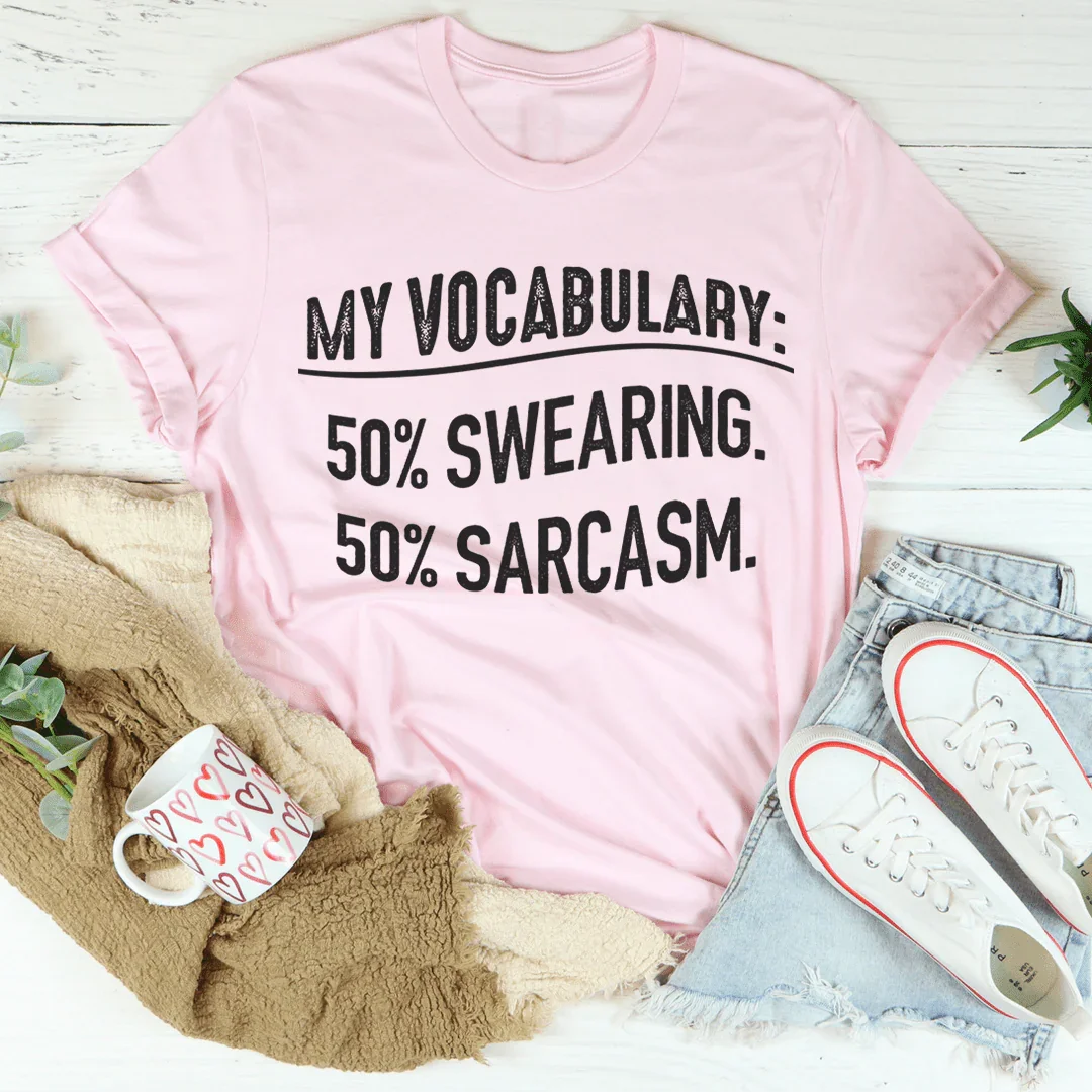 My Vocabulary Tee Peachy Sunday T-Shirt