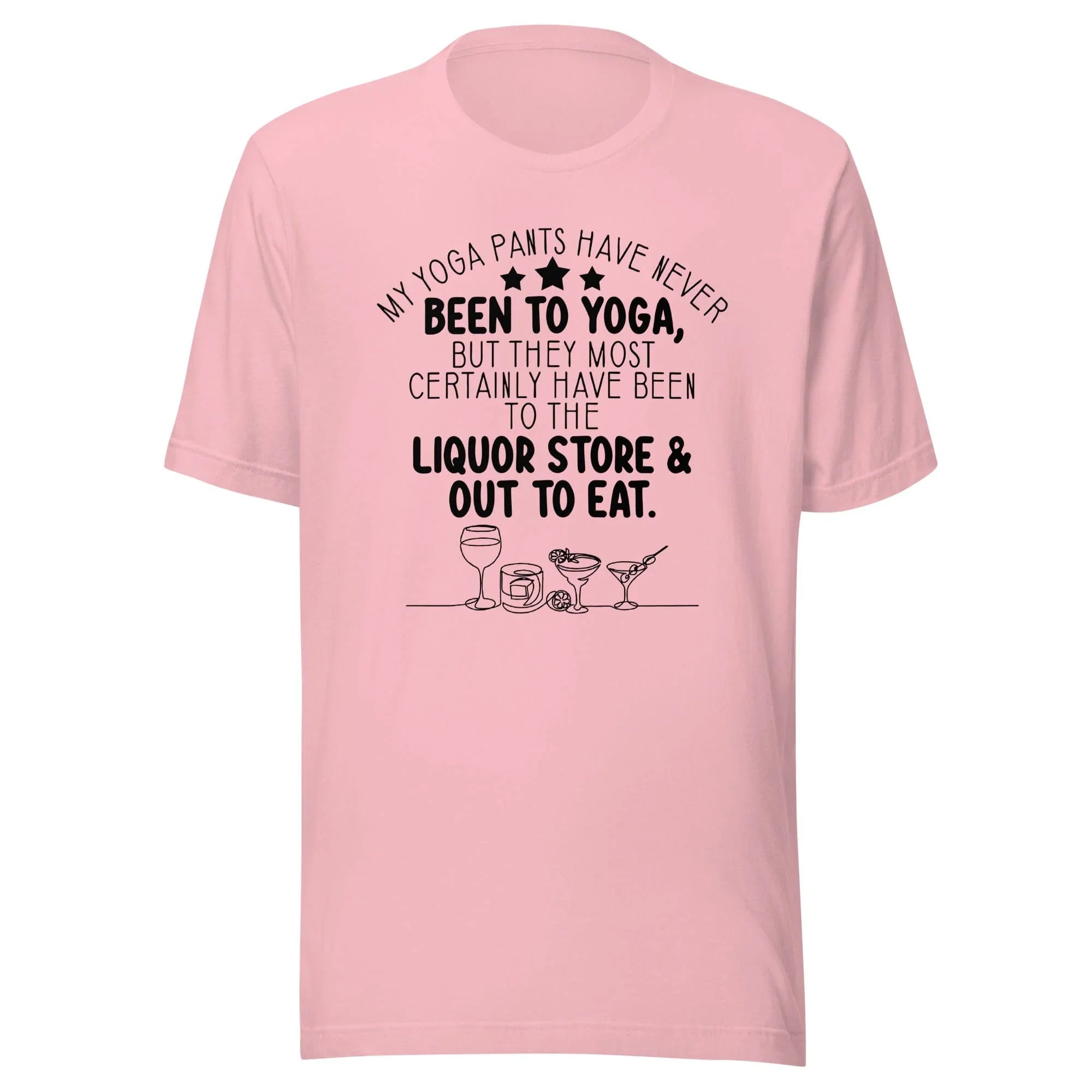 My Yoga Pants Tee Pink / S Peachy Sunday T-Shirt
