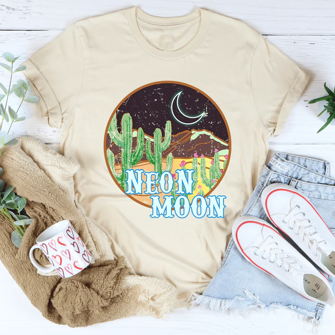 Neon Moon Tee Heather Dust / S Peachy Sunday T-Shirt