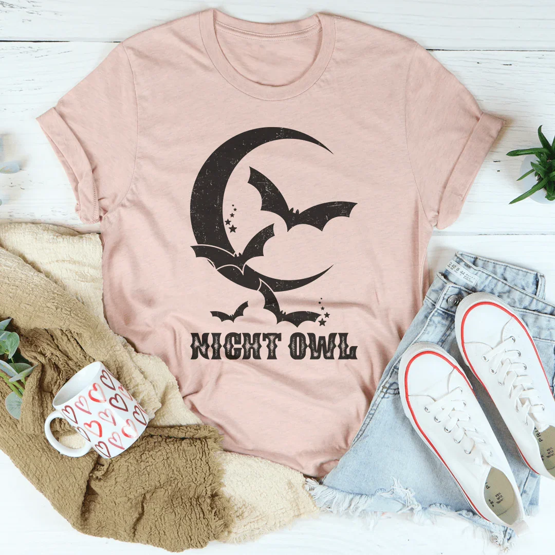 Night Owl Tee Peachy Sunday T-Shirt
