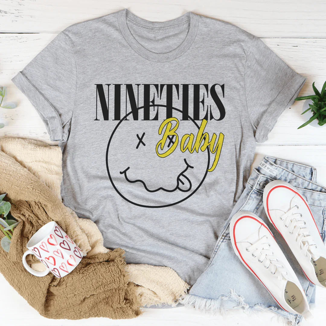 Nineties Baby Tee Peachy Sunday T-Shirt