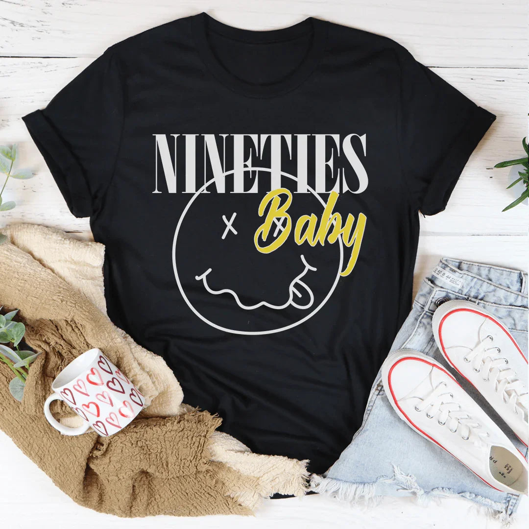 Nineties Baby Tee Peachy Sunday T-Shirt