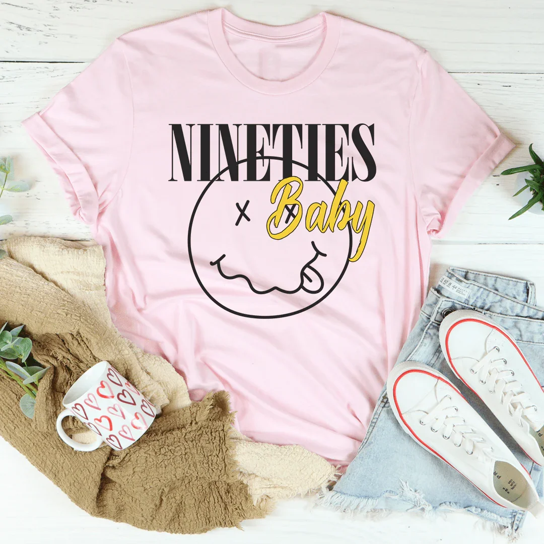 Nineties Baby Tee Peachy Sunday T-Shirt