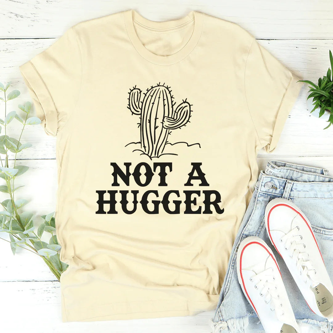 Not A Hugger Tee Heather Dust / S Peachy Sunday T-Shirt