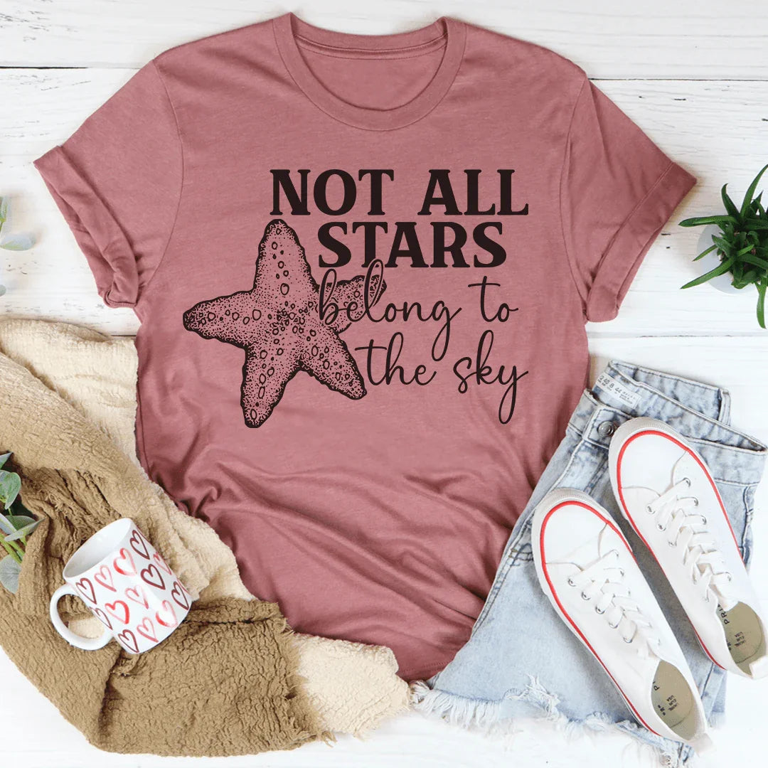 Not All Stars Belong To The Sky Tee Peachy Sunday T-Shirt