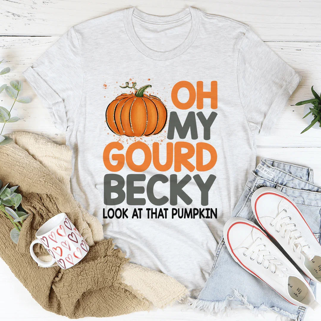 Oh My Gourd Becky Tee Ash / S Peachy Sunday T-Shirt