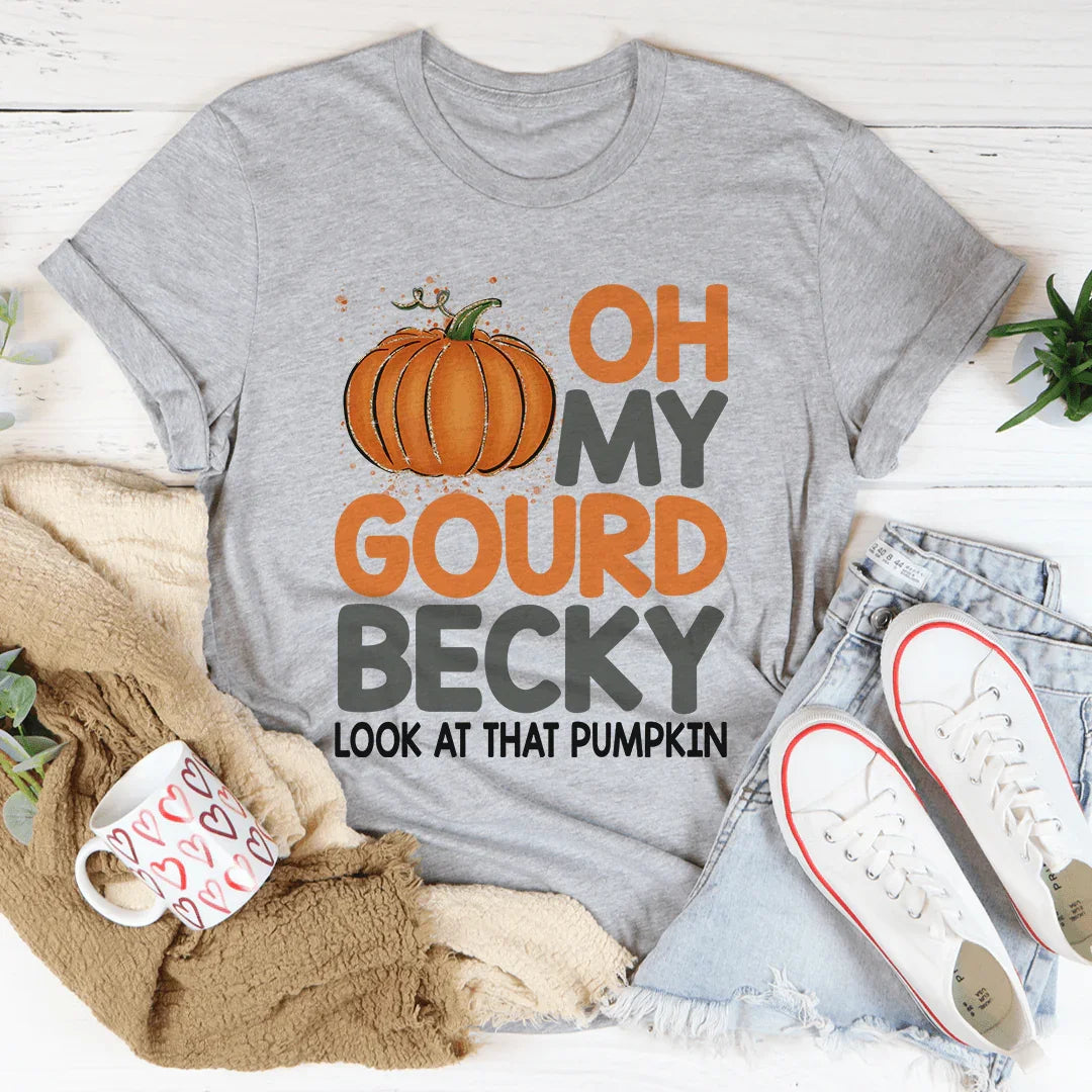 Oh My Gourd Becky Tee Athletic Heather / S Peachy Sunday T-Shirt