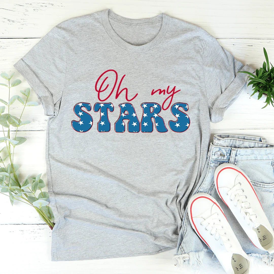 Oh My Stars Tee Athletic Heather / S Peachy Sunday T-Shirt
