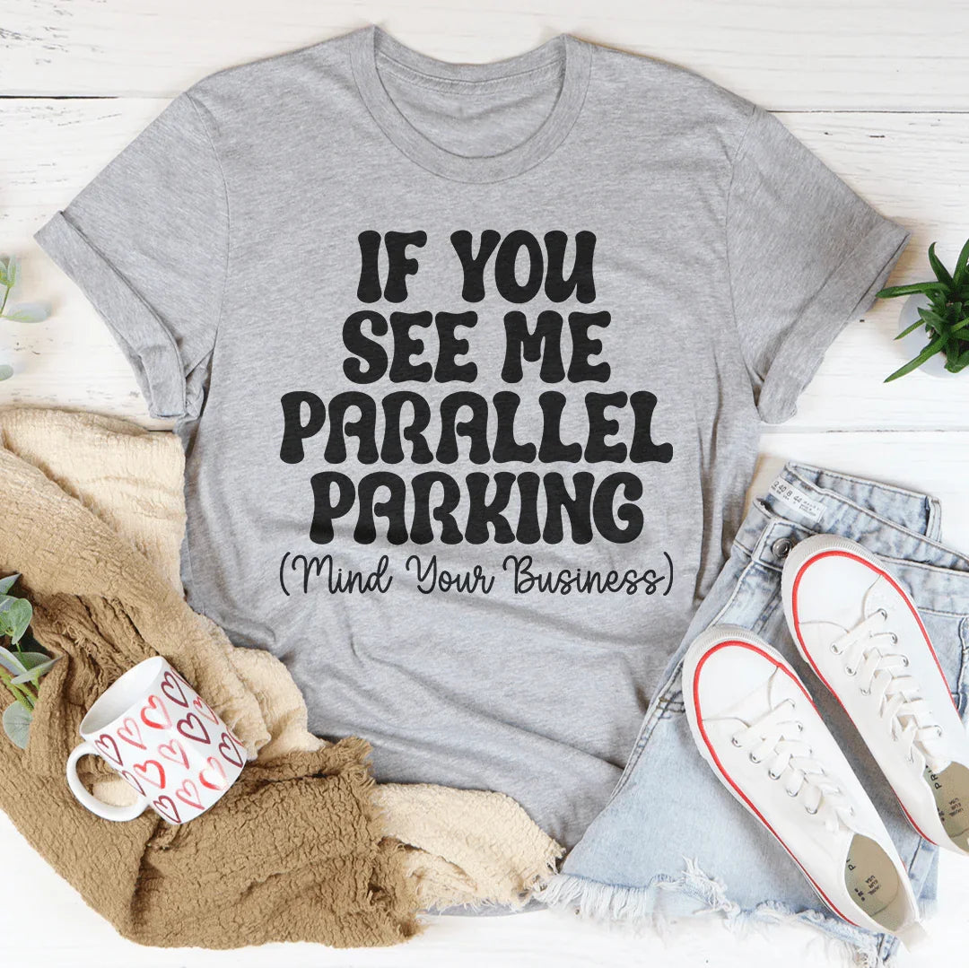 Parallel Parking Tee Athletic Heather / S Peachy Sunday T-Shirt
