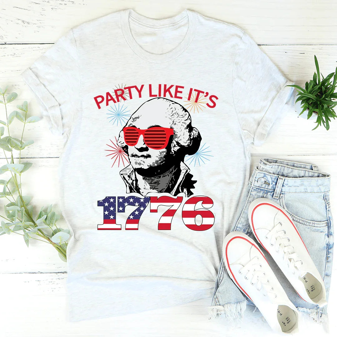 Party Like It's 1776 Tee Ash / S Peachy Sunday T-Shirt