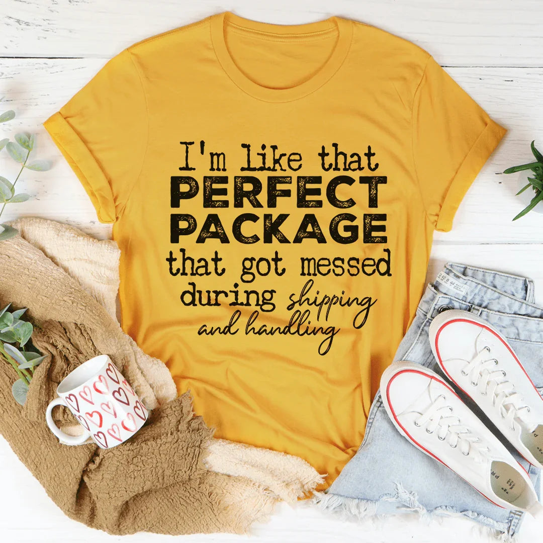 Perfect Package Tee Mustard / S Peachy Sunday T-Shirt