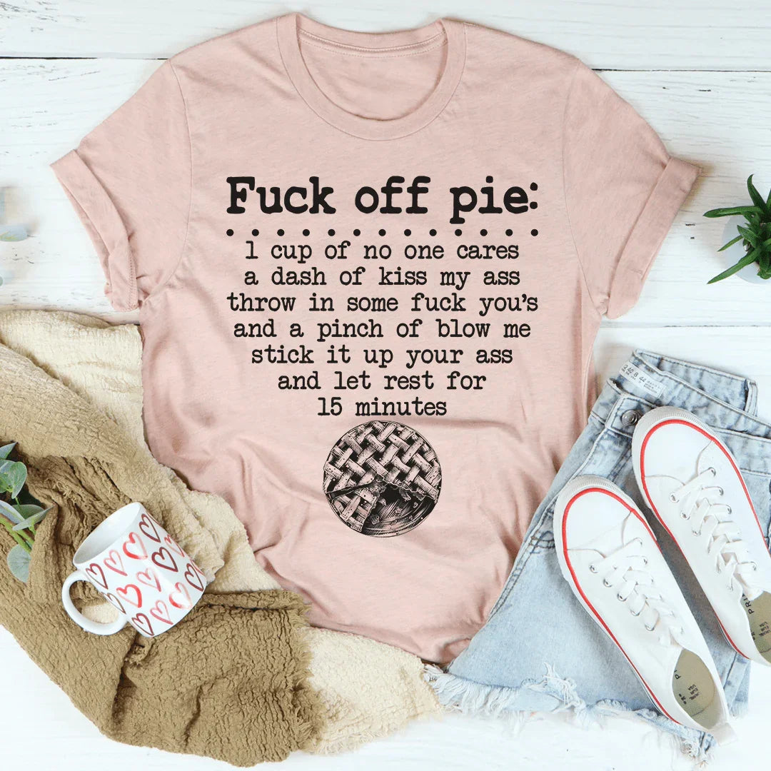 Pie Recipe Tee Heather Prism Peach / S Peachy Sunday T-Shirt