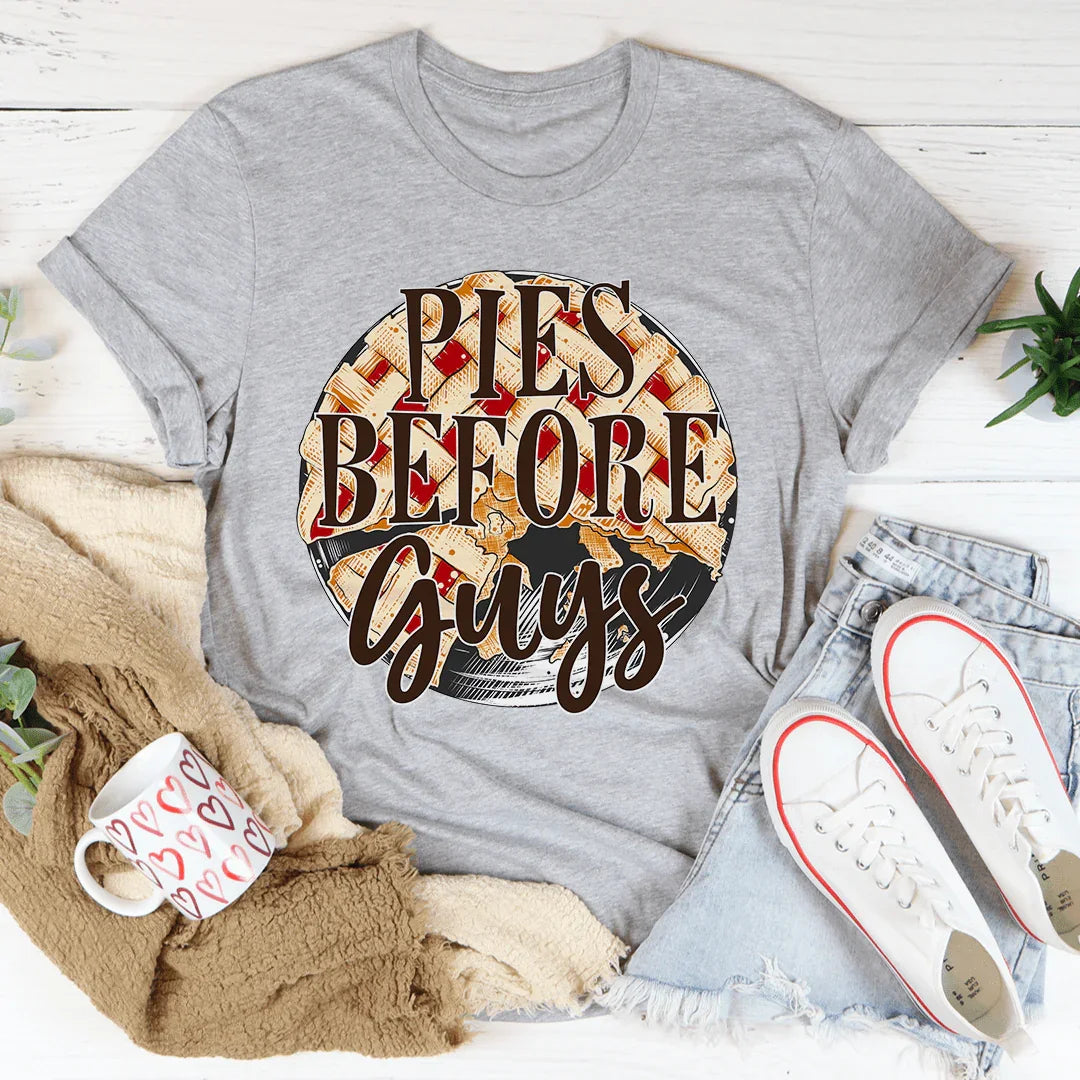 Pies Before Guys Tee Athletic Heather / S Peachy Sunday T-Shirt