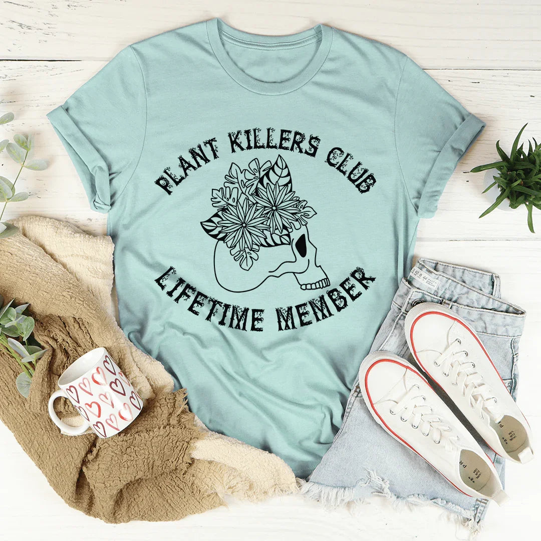 Plant Killers Club Tee Heather Prism Dusty Blue / S Peachy Sunday T-Shirt