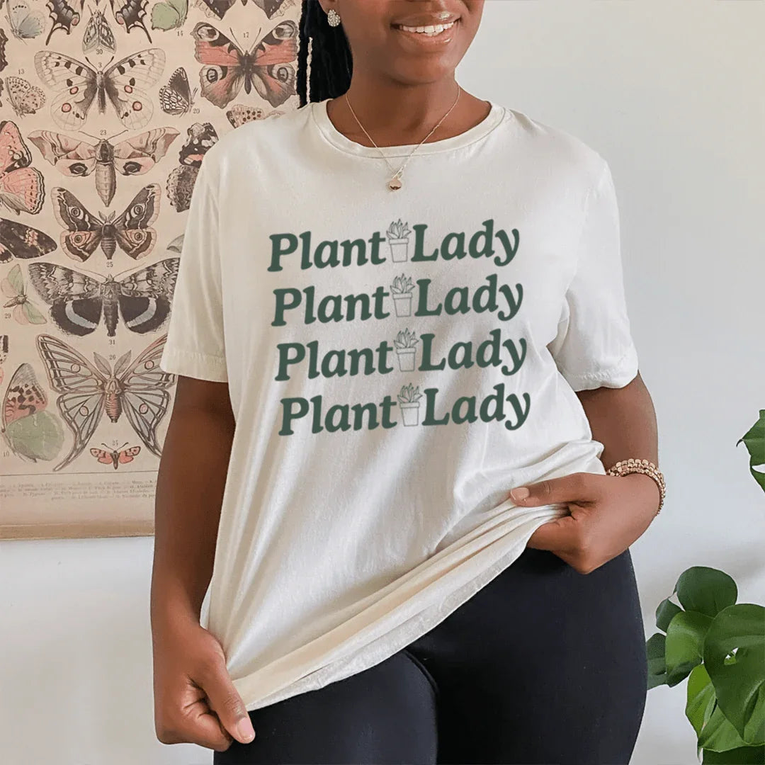 Plant Lady Tee White / S Peachy Sunday T-Shirt