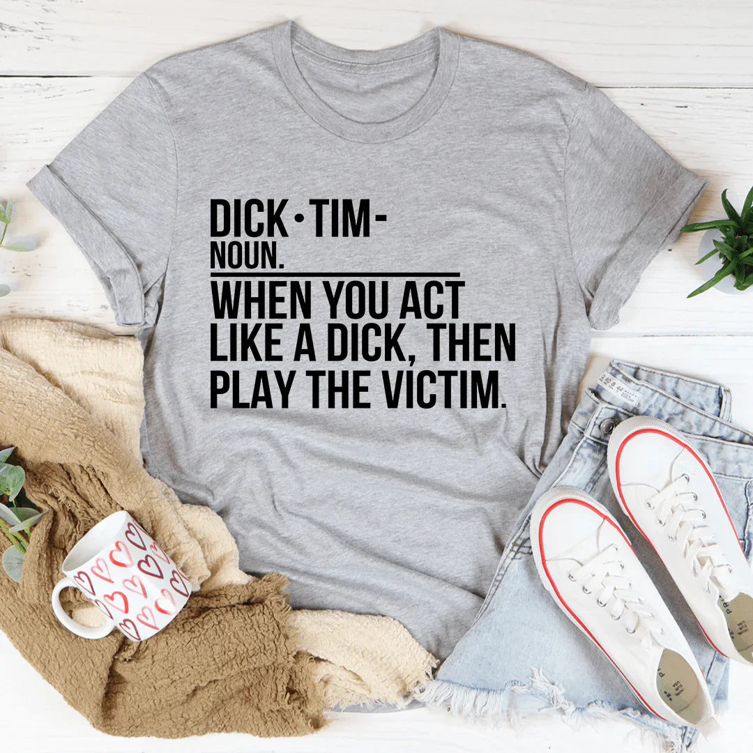 Play The Victim Tee Athletic Heather / S Peachy Sunday T-Shirt