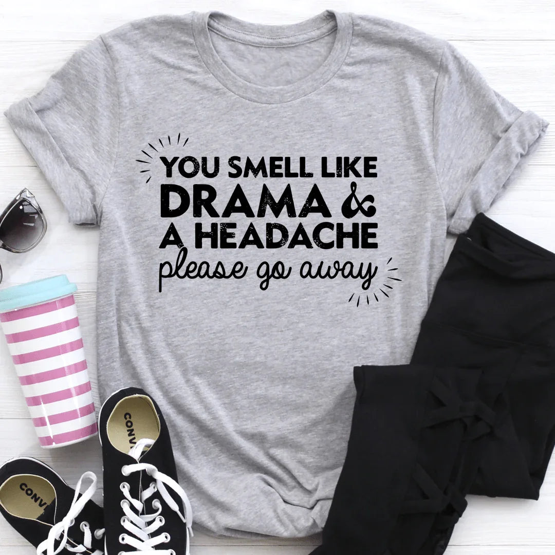 Please Go Away Tee Athletic Heather / S Peachy Sunday T-Shirt