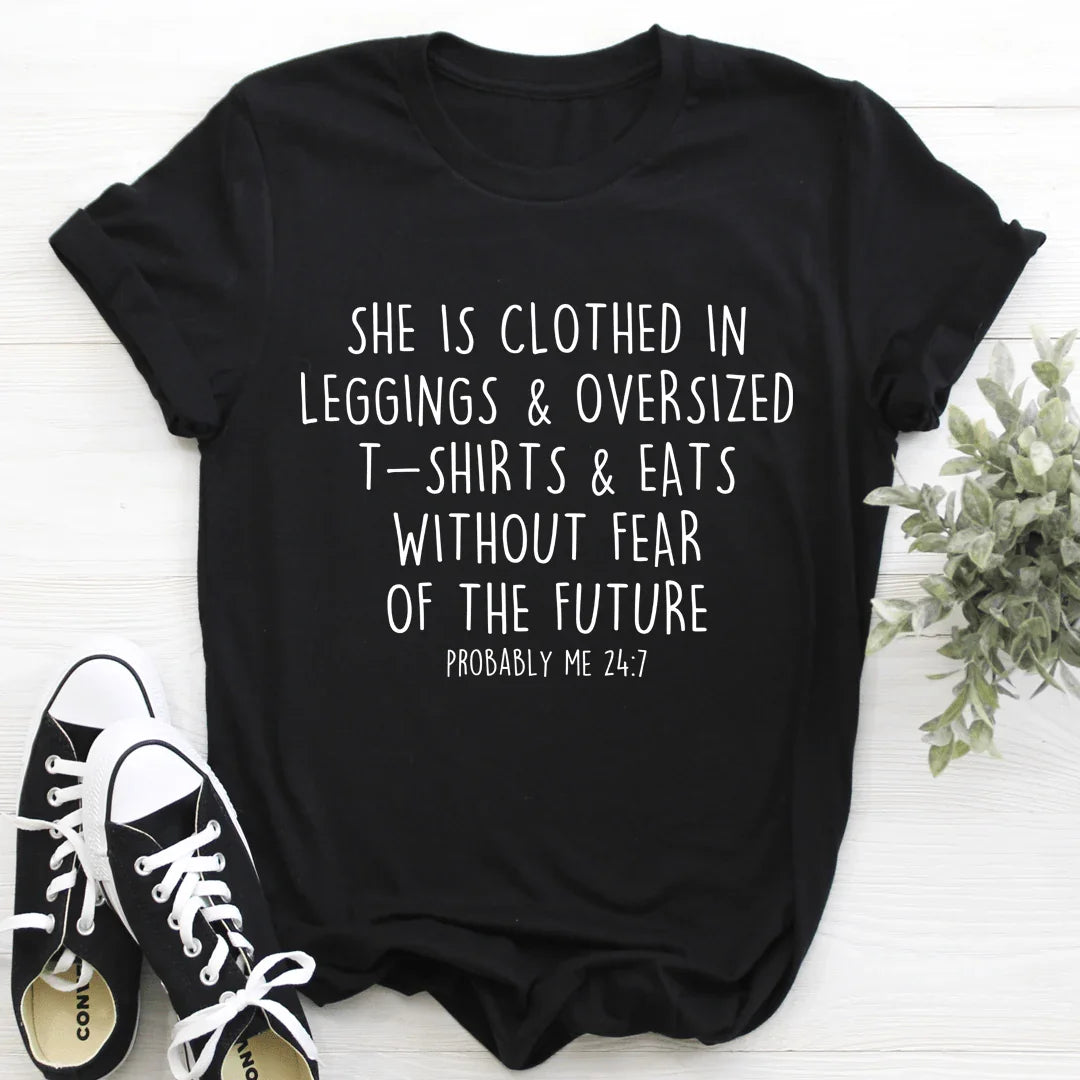 Probably Me Tee Black Heather / S Peachy Sunday T-Shirt