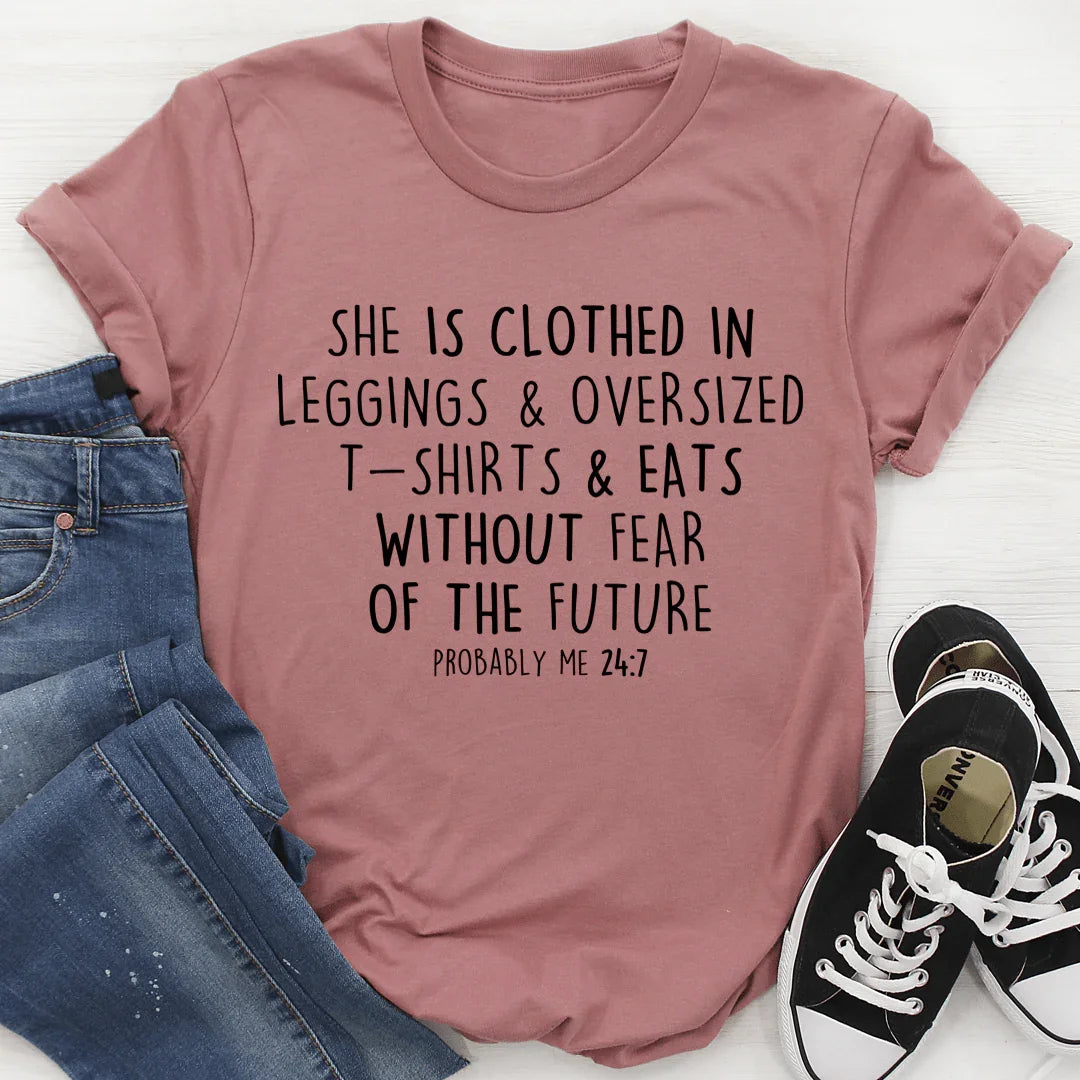 Probably Me Tee Mauve / S Peachy Sunday T-Shirt