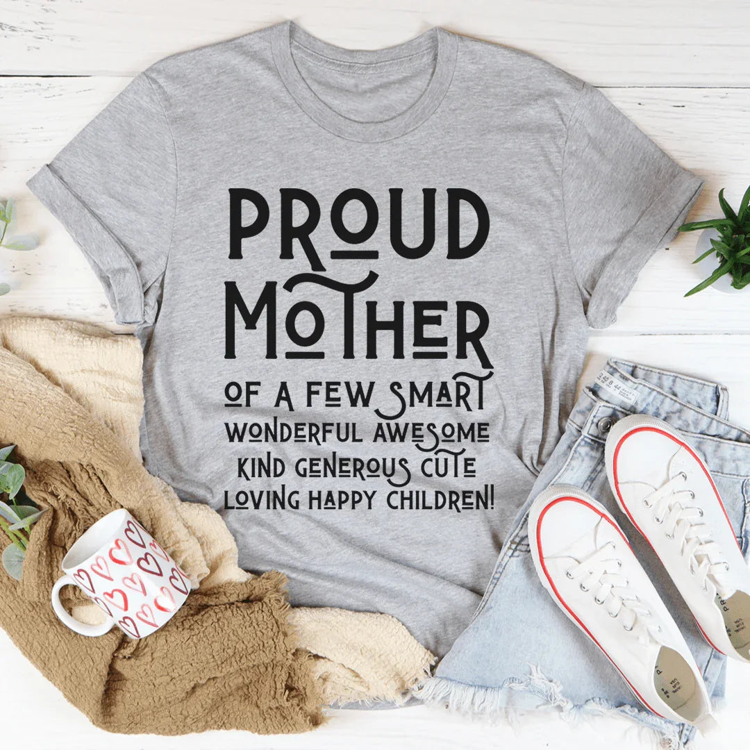 Proud Mother Tee Athletic Heather / S Peachy Sunday T-Shirt
