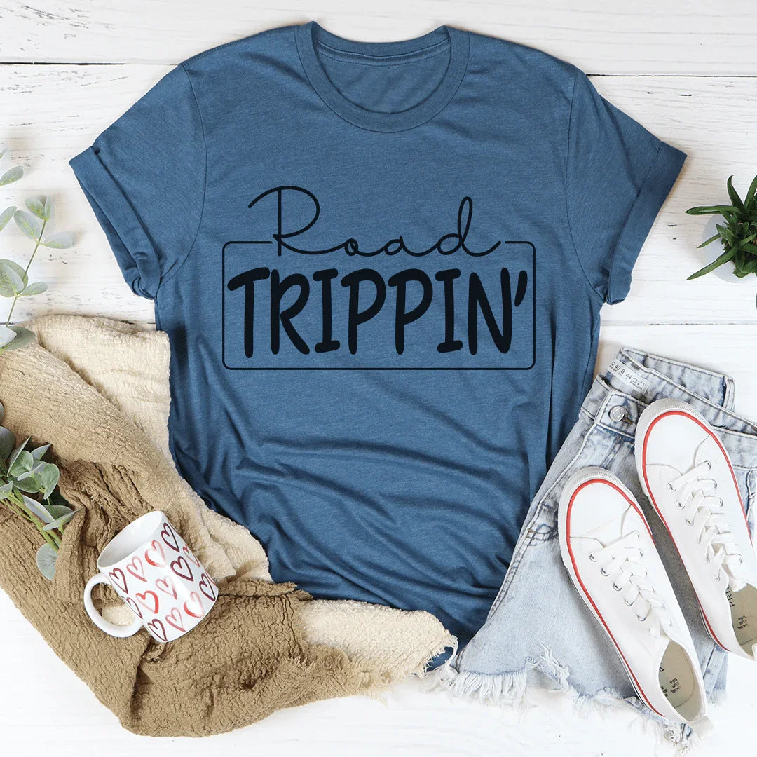 Road Trippin Tee Heather Deep Teal / S Peachy Sunday T-Shirt