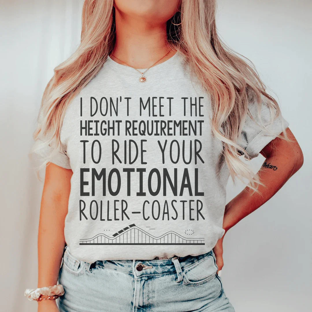 Roller Coaster Tee Athletic Heather / S Peachy Sunday T-Shirt