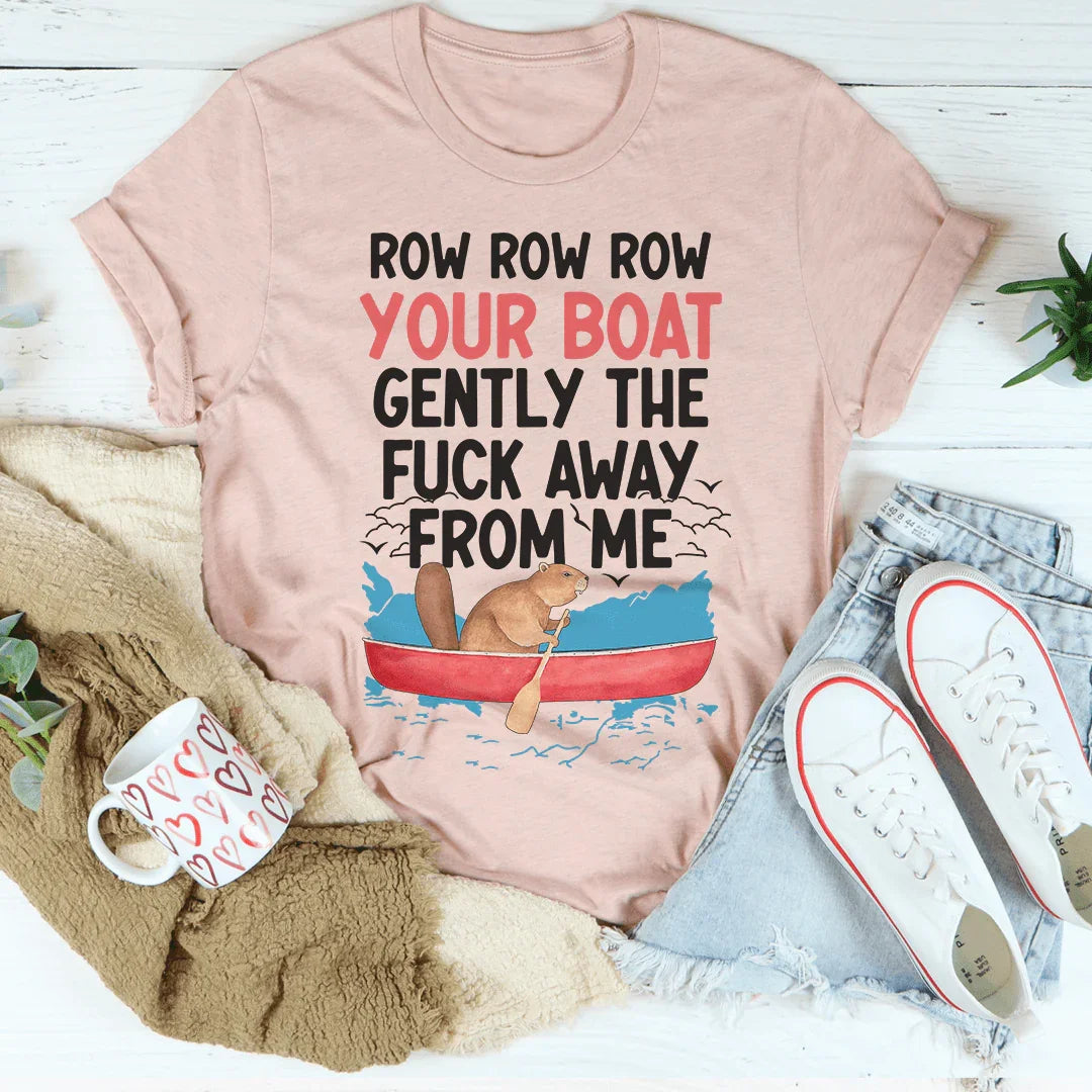 Row Row Row Your Boat Tee Peachy Sunday T-Shirt