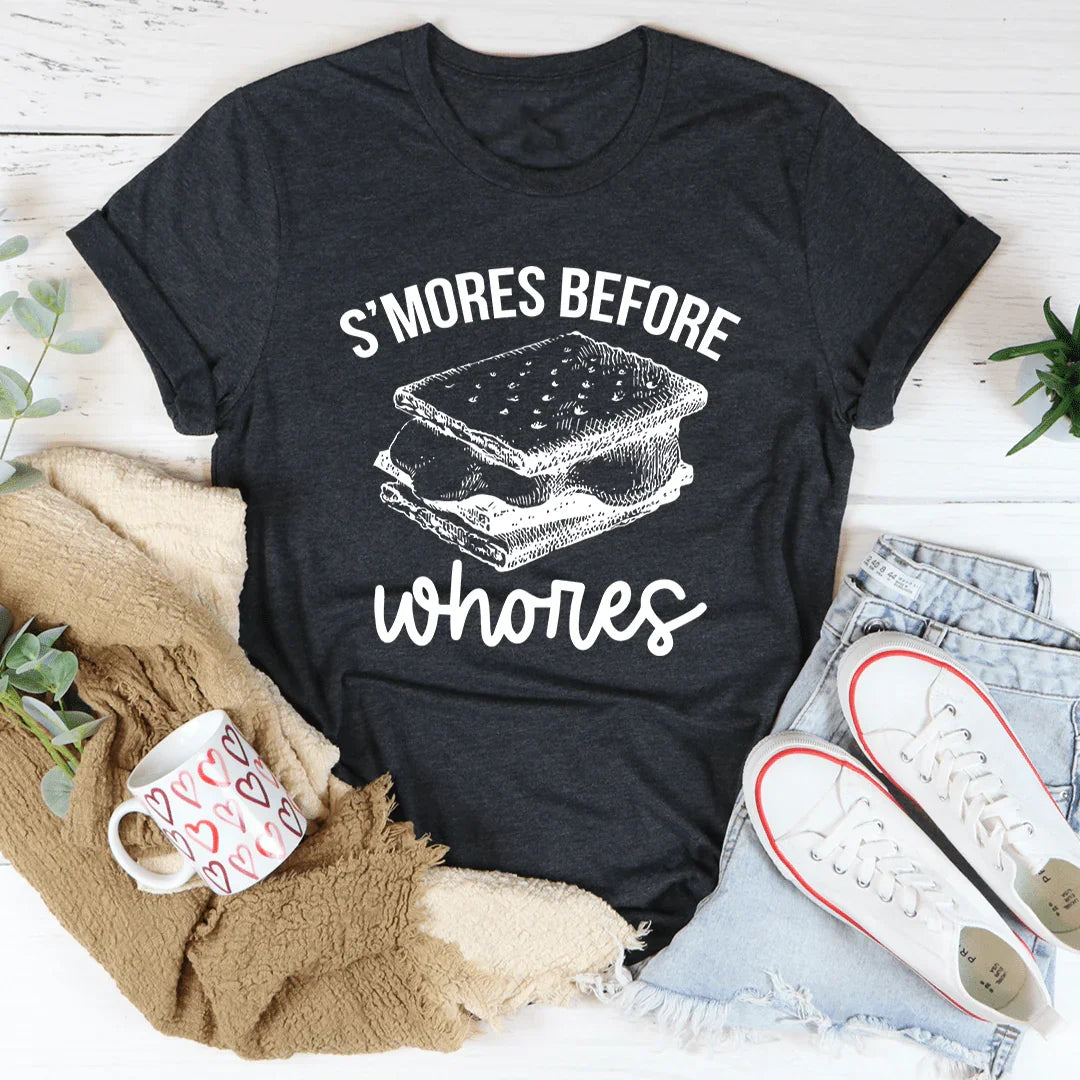 S'mores Tee Dark Grey Heather / S Peachy Sunday T-Shirt