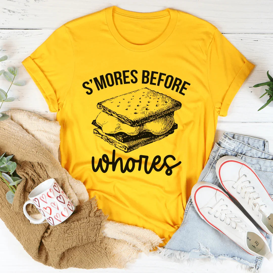 S'mores Tee Mustard / S Peachy Sunday T-Shirt