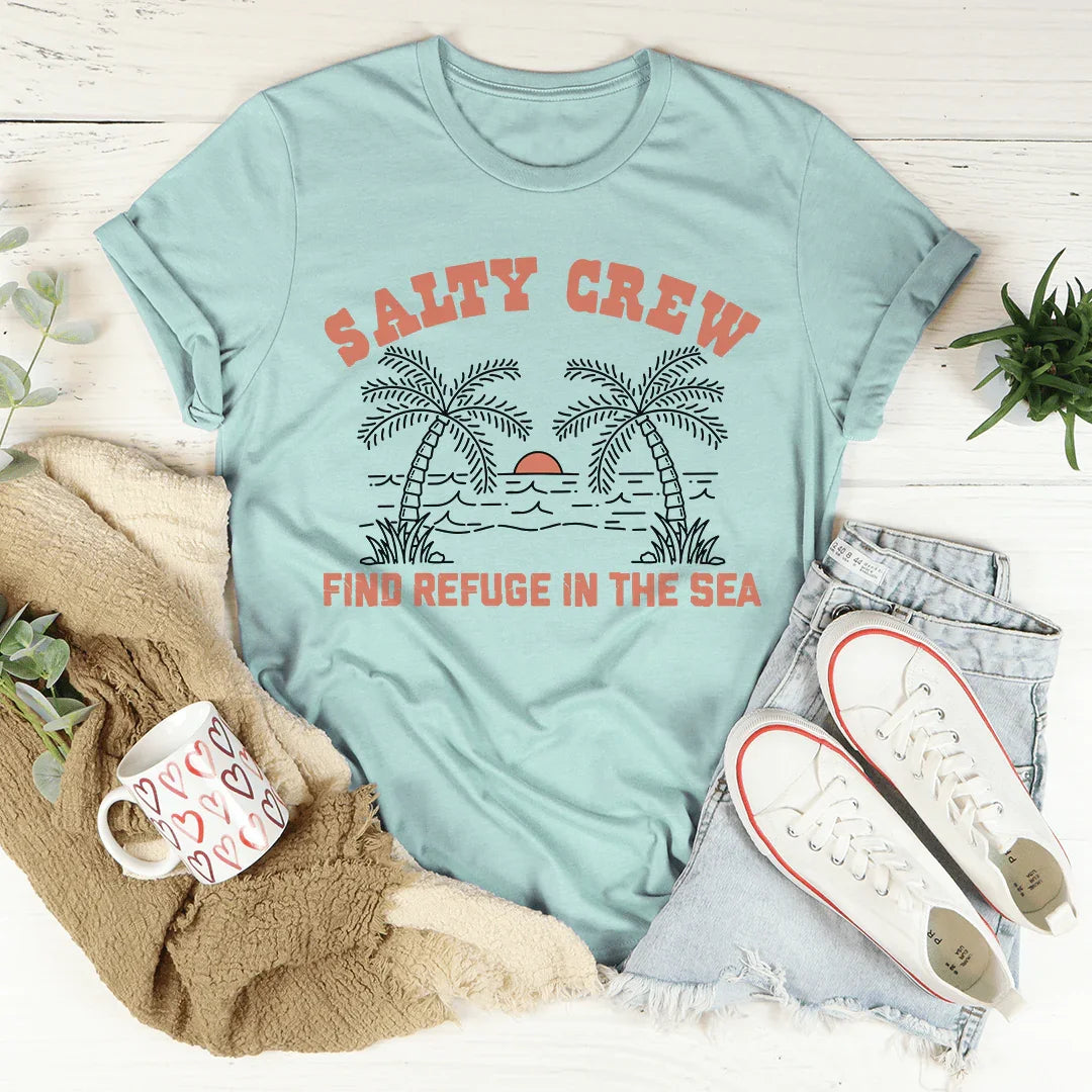 Salty Crew Tee Heather Prism Dusty Blue / S Peachy Sunday T-Shirt