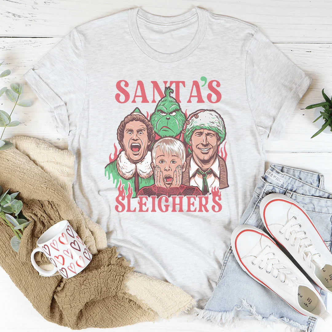 Santa Sleighers Tee Printify T-Shirt T-Shirt