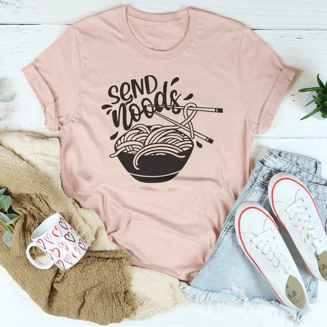 Send Noods Tee Heather Prism Peach / S Peachy Sunday T-Shirt
