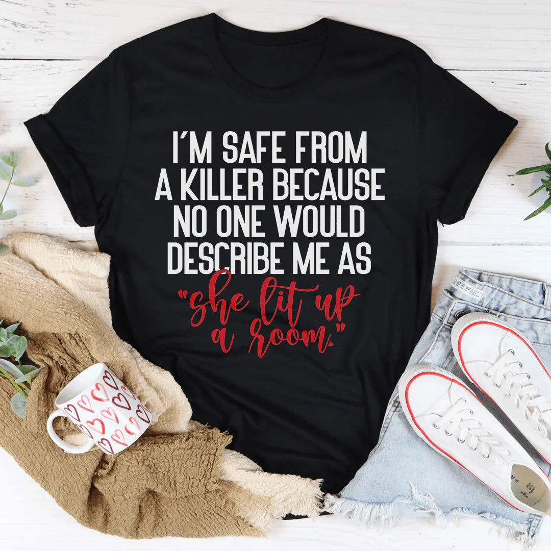 She Lit Up A Room Tee Peachy Sunday T-Shirt
