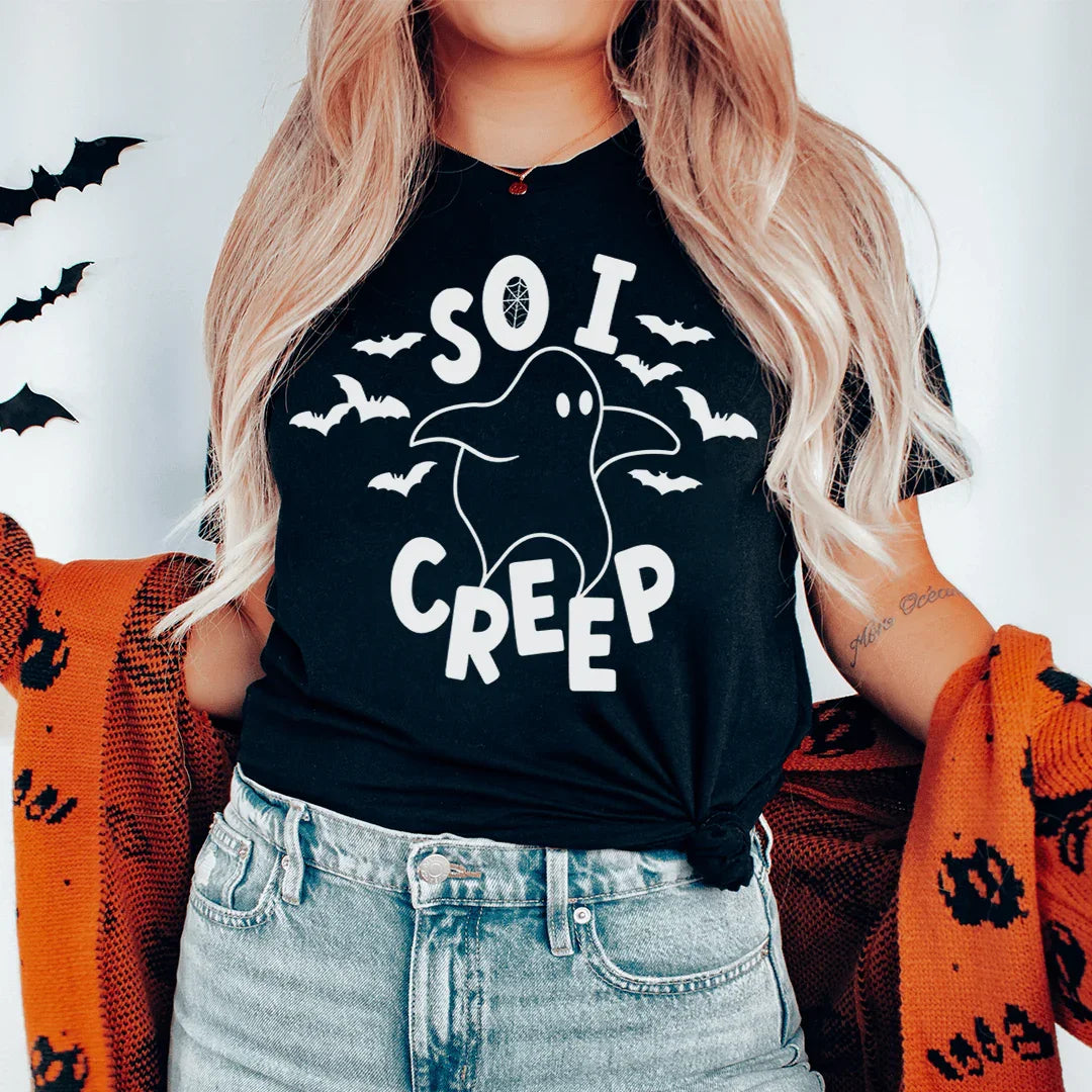 So I Creep Tee Black Heather / S Peachy Sunday T-Shirt