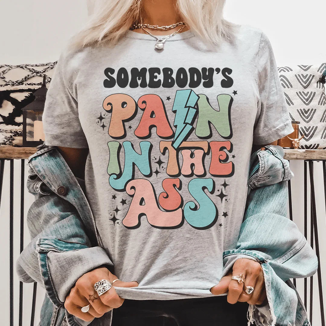 Somebody's Pain Tee Peachy Sunday T-Shirt