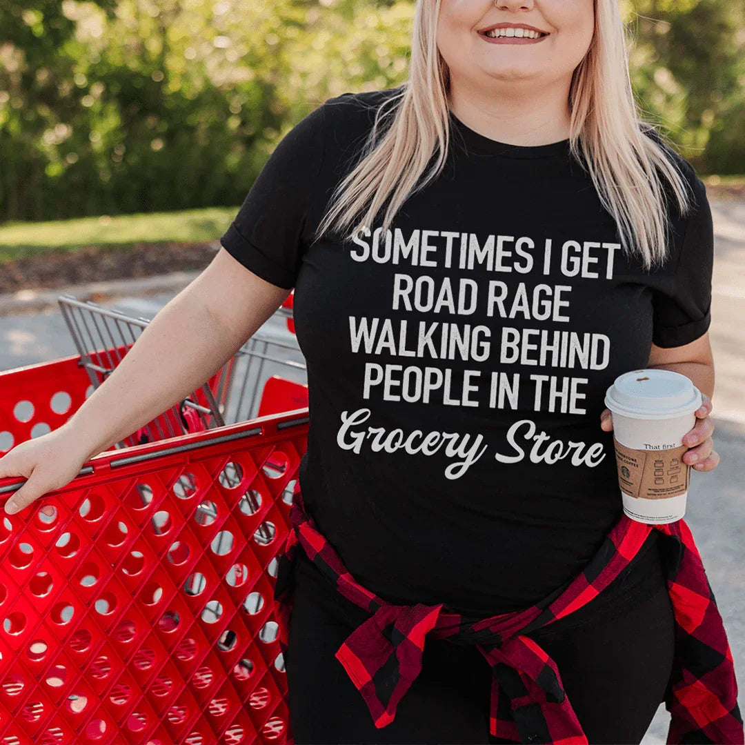 Sometimes I Get Road Rage Tee Black Heather / S Peachy Sunday T-Shirt