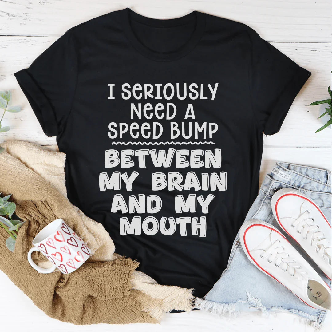Speed Bump Tee Peachy Sunday T-Shirt
