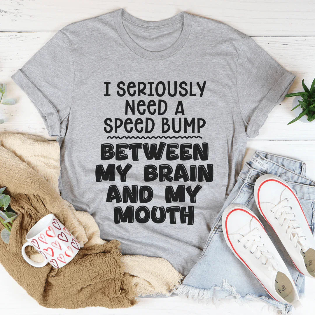 Speed Bump Tee Peachy Sunday T-Shirt
