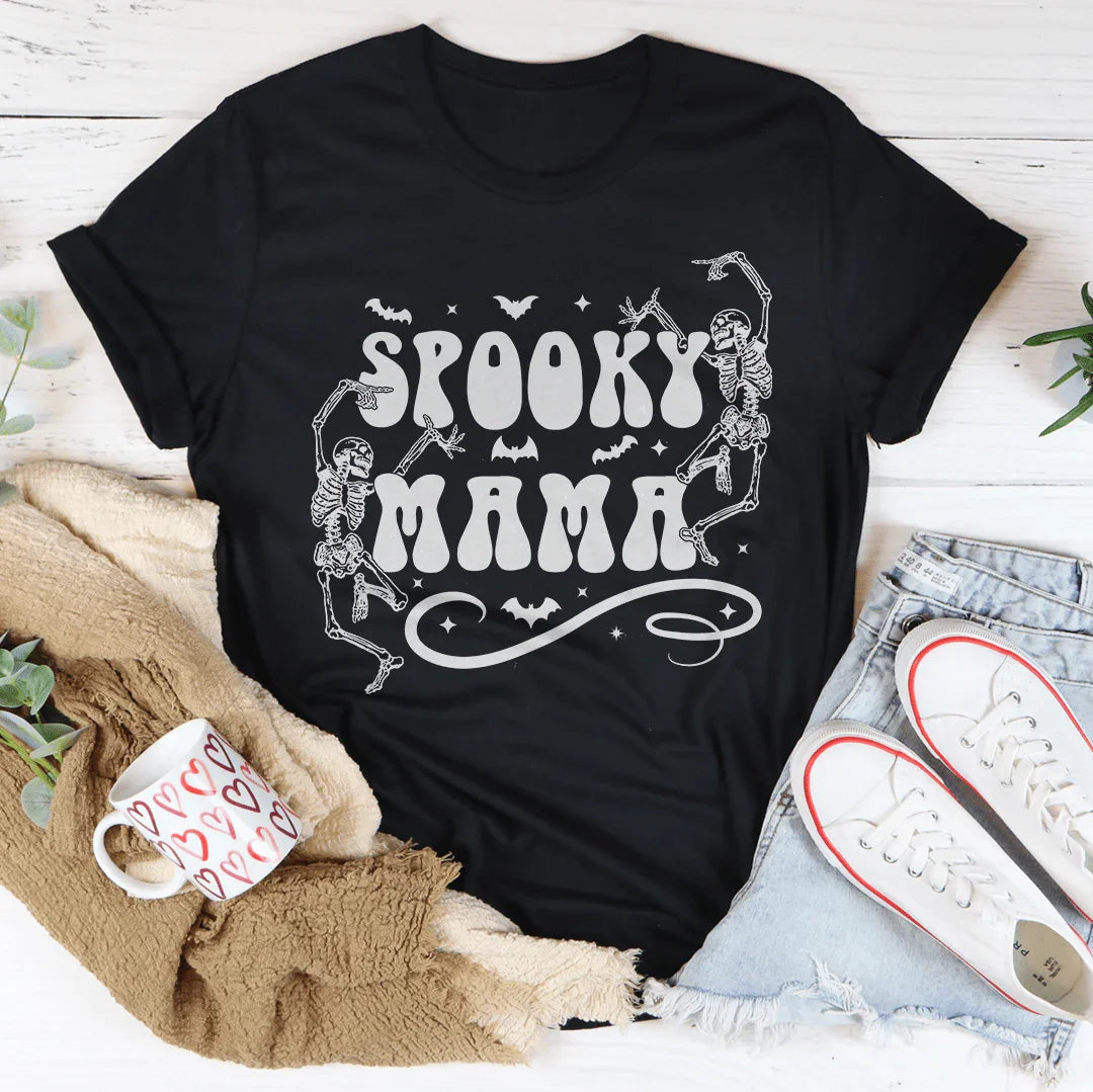 Spooky Mama Tee Peachy Sunday T-Shirt