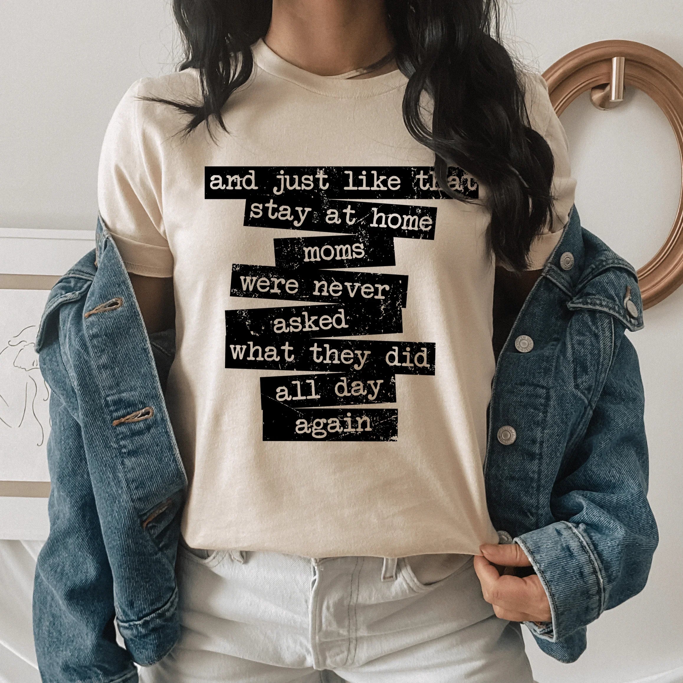 Stay At Home Mom Tee Heather Dust / S Peachy Sunday T-Shirt