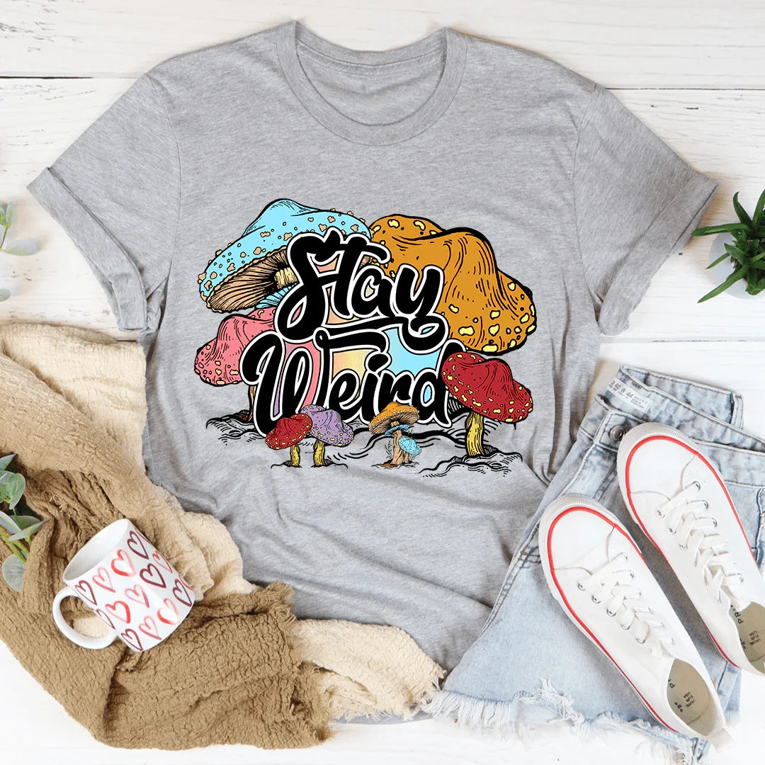 Stay Weird Tee Athletic Heather / S Peachy Sunday T-Shirt