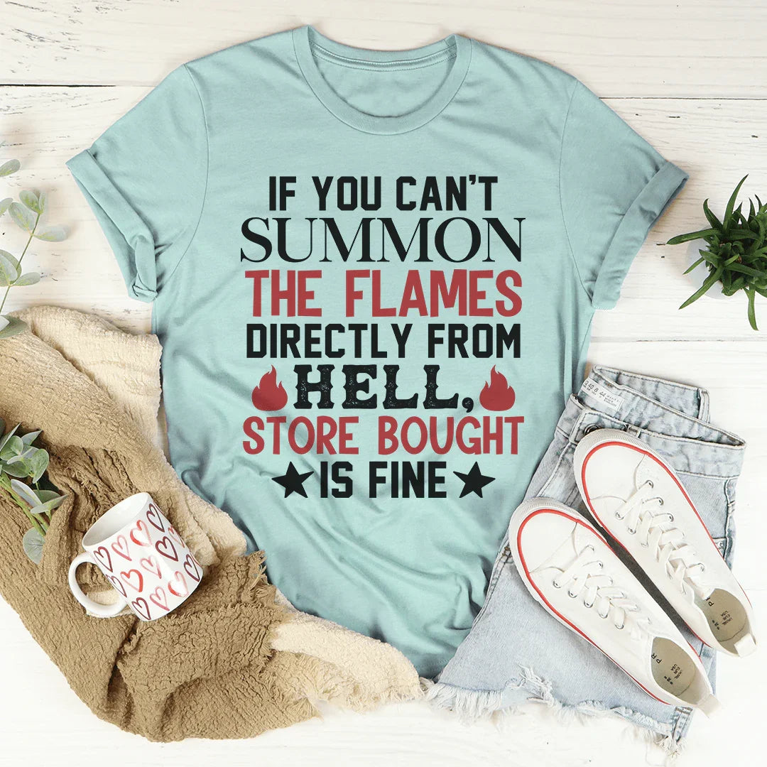 Store Bought Is Fine Tee Heather Prism Dusty Blue / S Peachy Sunday T-Shirt