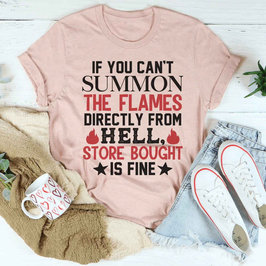 Store Bought Is Fine Tee Heather Prism Peach / S Peachy Sunday T-Shirt