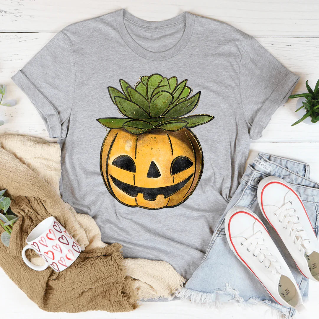 Succulent Pumpkin Tee Athletic Heather / S Peachy Sunday T-Shirt