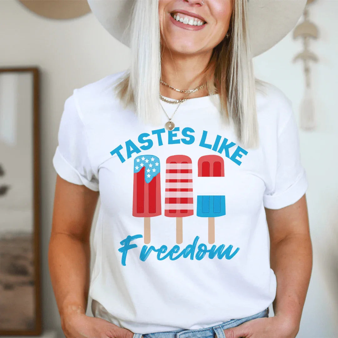 Tastes Like Freedom Tee White / S Peachy Sunday T-Shirt